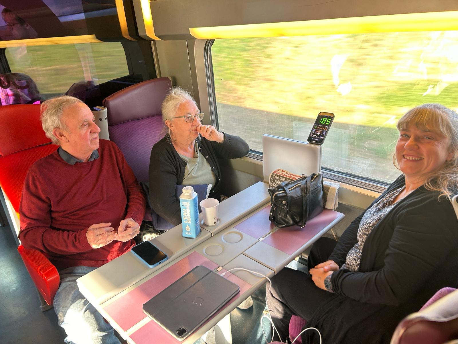 photos from train trip