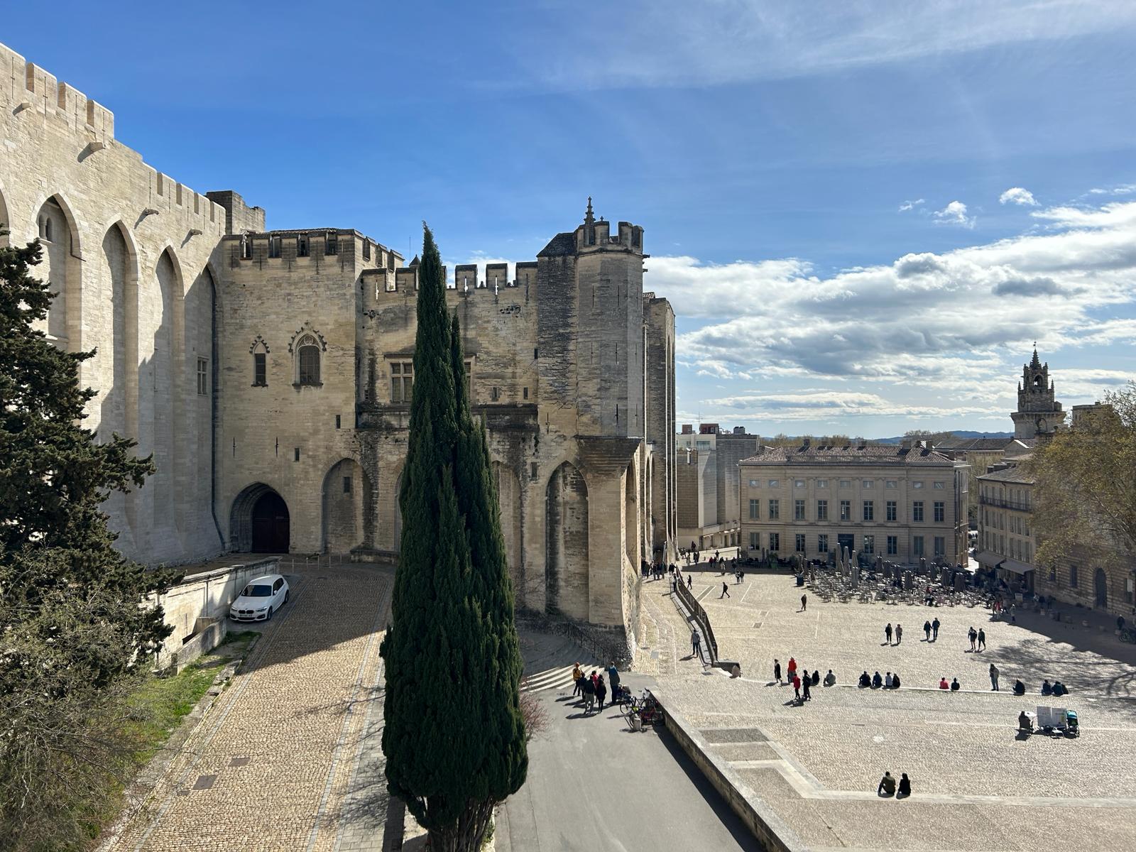 Avignon Pope’s Palace area